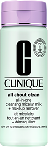 Clinique All About Clean All-in-One Cleansing Micellar Milk + Makeup Remover ST 1 & 2
