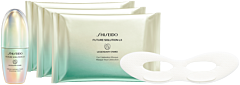 Shiseido Future Solution LX Legendary Serum Set = Ultimate Luminance Serum 30 ml + Eye Mask 3 Stück