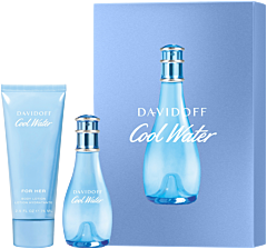 Davidoff Cool Water Woman Set = E.d.T. Nat. Spray 30 ml + Body Lotion 75 ml
