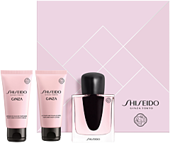 Shiseido Ginza Holiday Set = E.d.P. Nat. Spray 50 ml + Body Lotion 50 ml + Shower Gel 50 ml