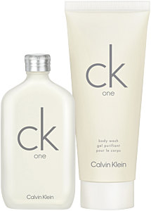 Calvin Klein CK One Set = E.d.T. Nat. Spray 50 ml + Body Wash 100 ml