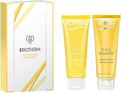 Biotherm Eau Vitaminee Verwöhnset = Body Lotion 75 ml + Gel Douche 75 ml