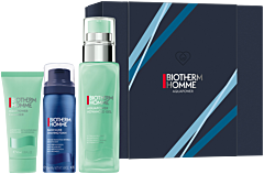 Biotherm Homme Aquapower Gifting Set = PNM 75 ml + Sensitive Force Rasierschaum 50 ml + Nettoyant 40 ml