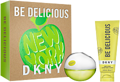DKNY Be Delicious Set = E.d.P. Nat. Spray 30 ml + Body Lotion 100 ml