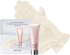 Sensai Cellular Performance Intensive Hand Treatment Half Size Limited Set = Hand Treatment Half Size 50 ml + Treatment Gloves 1 Paar