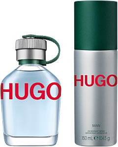 Hugo - Hugo Boss Man Set = E.d.T. Nat. Spray 75 ml + Deodorant Spray 150 ml