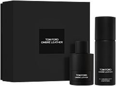 Tom Ford Ombré Leather Holiday Set = E.d.P. Nat. Spray 100 ml + All Over Body Spray 150 ml