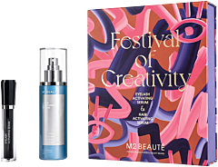 M2Beauté Festival of Creativity Set = Eyelash Activating Serum 4 ml + Hair Activating Serum 120 ml