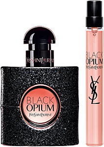 Yves Saint Laurent Black Opium Set = E.d.P. Nat. Spray 30 ml + E.d.P. Nat. Spray 10 ml