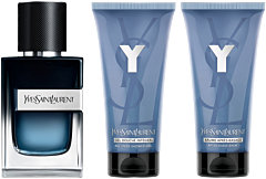 Yves Saint Laurent Y Men Set = E.d.P. Nat. Spray 60 ml + Shower Gel + After Shave Balsam