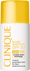 Clinique Mineral Sunscreen Fluid for Face SPF 50