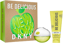 DKNY Be Delicious Set = EdP Nat. Spray 30 ml + Body Lotion 100 ml