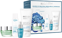 Biotherm Aquasource Hyalu Set = Life Plankton Elixir 7 ml + Aquasource Gel 15 ml + Biosource Eau 30 ml + Lait Corporel 50 ml