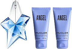 Mugler Angel Set = EdP Nat. Spray 25 ml + Body Lotion 50 ml + Shower Gel 50 ml