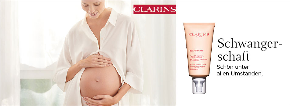 Clarins Pflege in der Schwangerschaft